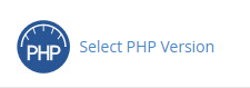 בורר גרסאות PHP בסיפאנל